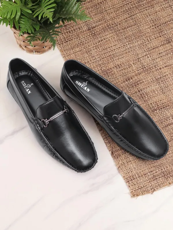 Black_Synthetic_Leather_Loafers_Loafers_For_Men