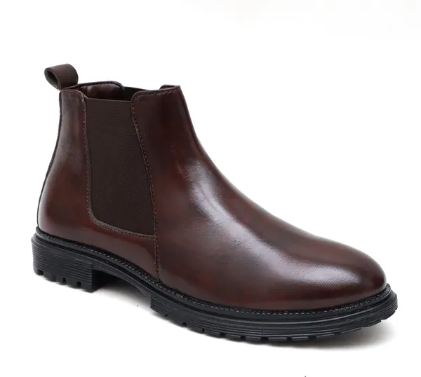 Brown_Synthetic_Leather_Boots_Boots_For_Men
