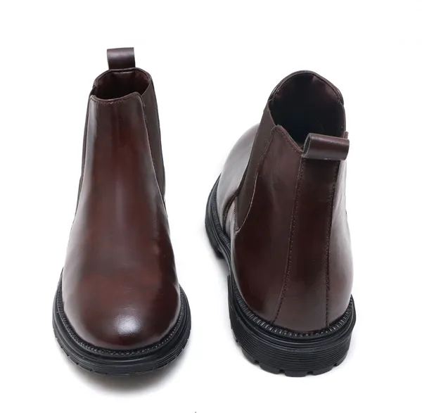 Brown_Synthetic_Leather_Boots_Boots_For_Men