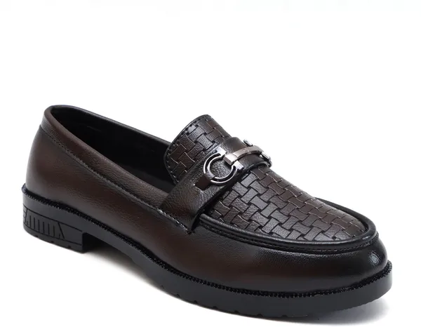 Brown_Synthetic_Leather_Loafers_Loafers_For_Men