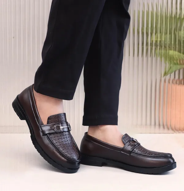 Brown_Synthetic_Leather_Loafers_Loafers_For_Men