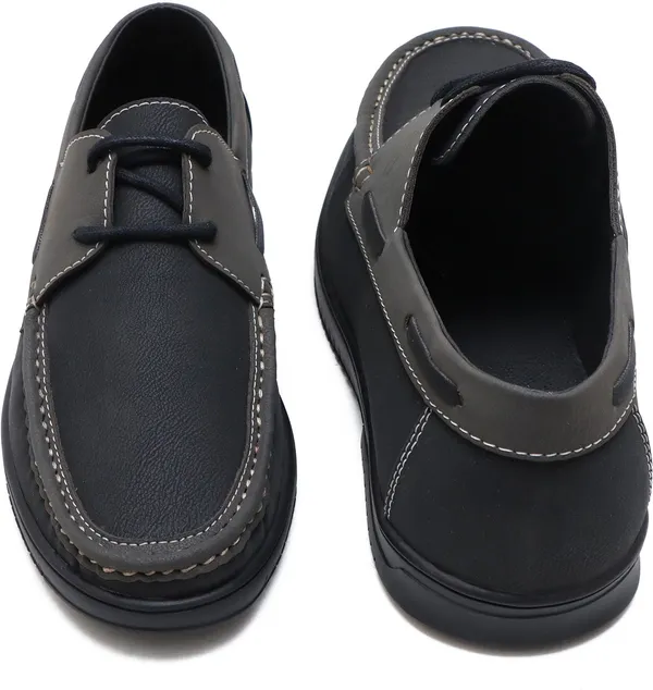 Black_Synthetic_Leather_Boat_Shoes_Shoes_For_Men