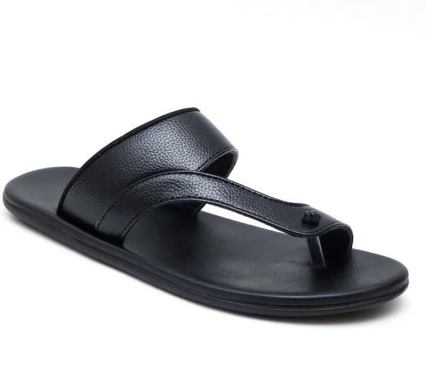 Black_Synthetic_Leather_Men_Sandals_Shoes_For_Men