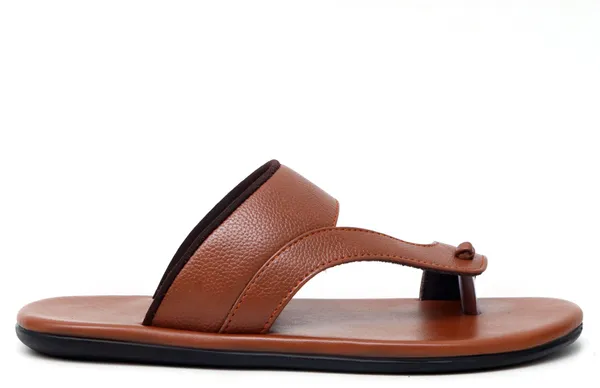 Tan_Synthetic_Leather_Men_Sandals_Shoes_For_Men