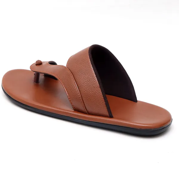 Tan_Synthetic_Leather_Men_Sandals_Shoes_For_Men