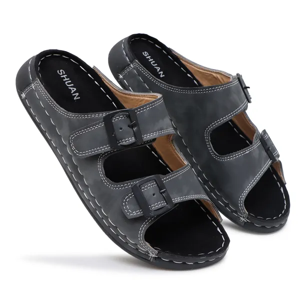 Shuan_synthetic_leather_casual_slippers_for_men