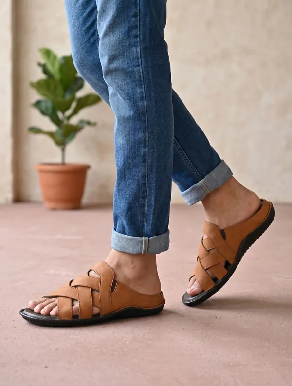 Shuan_synthetic_leather_slip_on_casual_sandals_for_men