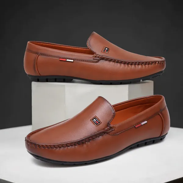 Tan_Synthetic_Leather_Loafers_Loafers_For_Men