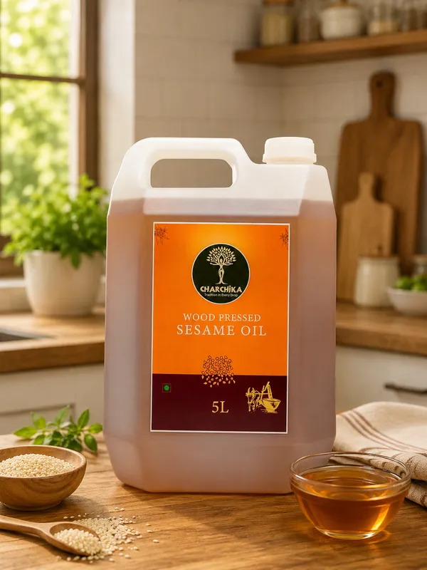 Charchika_Wood_Pressed_Sesame_Oil_100_Pure_Natural_Cold_Pressed_Oil_Rich_In_Nutrients_Ideal_For_Cooking_Frying_Dressing_Daily_Use_5_Liter