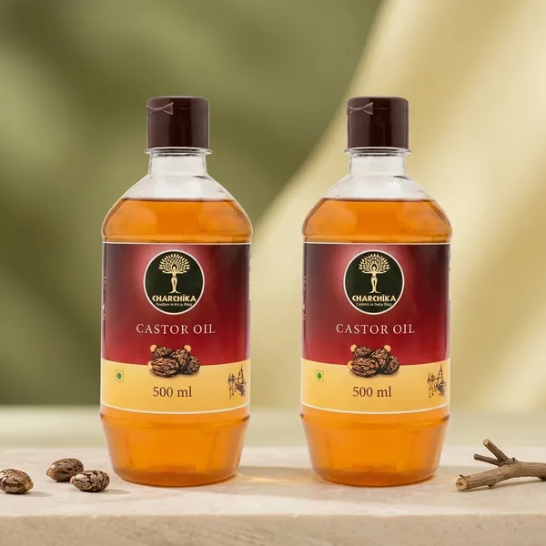 Charchika_Wood_Pressed_Castor_Oil_For_Hair_Cold_Pressed_Natural_Oil_Suitable_For_Scalp_And_Hair_Care_Applications_Multipurpose_Oil_For_Regular_Use_Pack_Of_2
