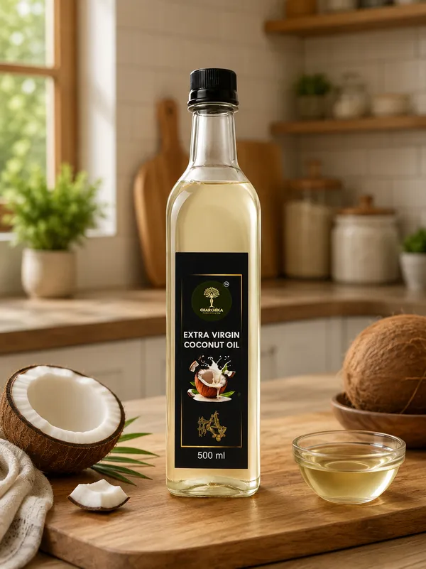 Charchika_Extra_Virgin_Coconut_Oil_For_Hair_Growth_Nourishment_500_Ml_Natural_Cold_Pressed_Pure_Hair_Oil