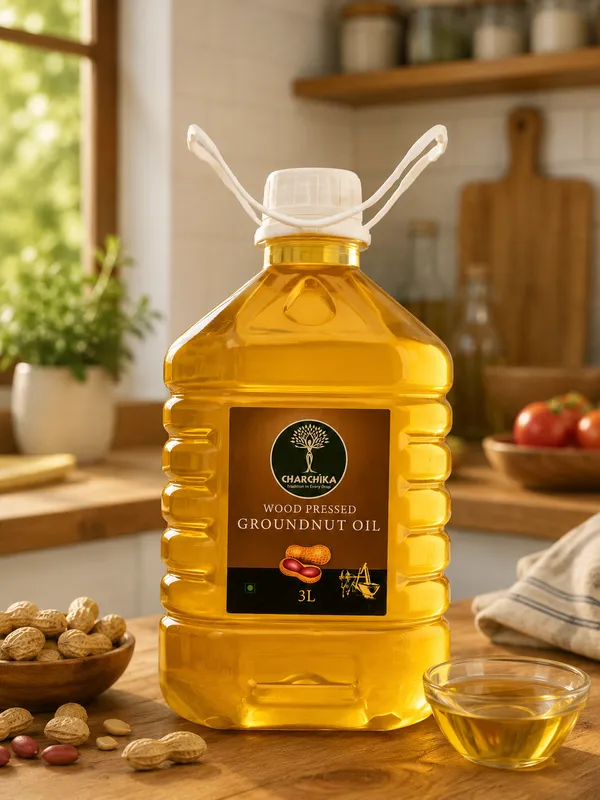 Wood_Pressed_Groundnut_Oil_Cold_Extracted_Peanut_Oil_For_Cooking_Traditional_Wood_Press_Method_Edible_Oil_For_Kitchen_Use_Suitable_For_Daily_Cooking_Needs_3_L
