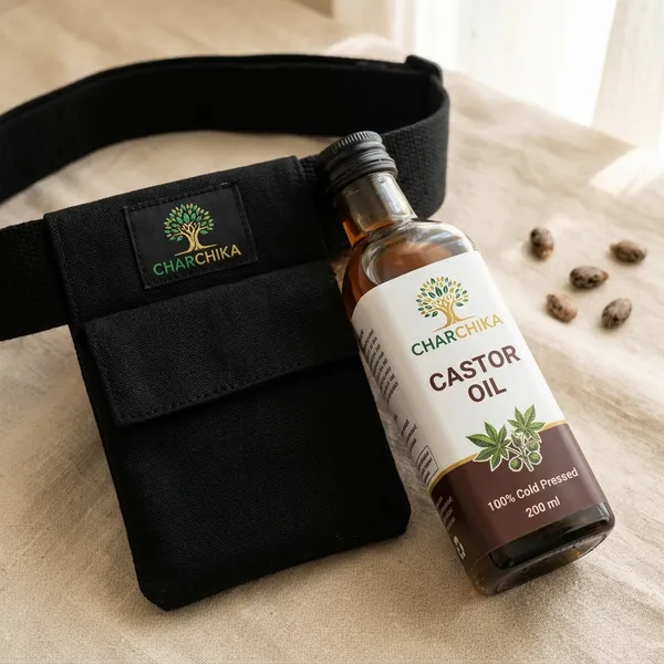 Charchika_Castor_Oil_Belt_Kit_Black_Reusable_Belt_Cold_Pressed_Castor_Oil_And_Washable_Cotton