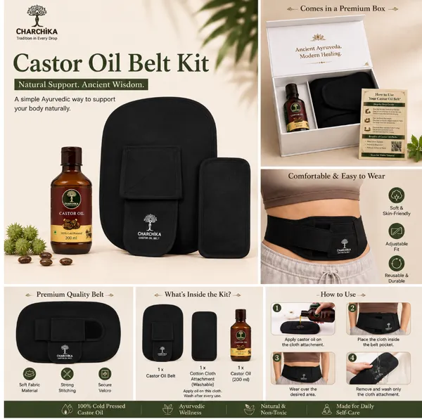 Charchika_Castor_Oil_Belt_Kit_Black_Reusable_Belt_Cold_Pressed_Castor_Oil_And_Washable_Cotton