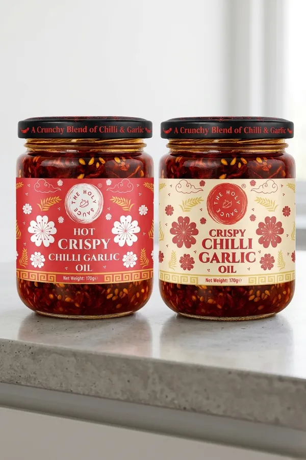 HOT_+_CLASSIC_CRISPY_CHILLI_GARLIC_OIL_170G_COMBO_PACK_OF_2_BOTTLE