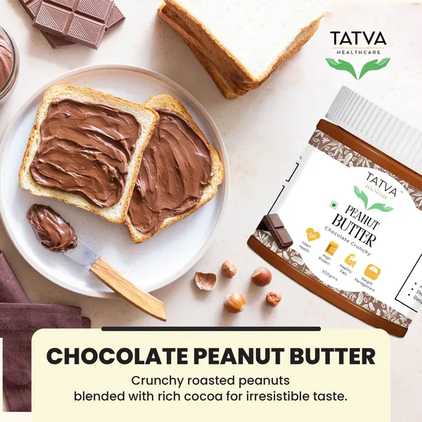 Tatva’s__Chocolate_Crunchy_Peanut_Butter_|_Pure_Chocolate_Indulgence_with_Peanut_Nutrition_|_350g
