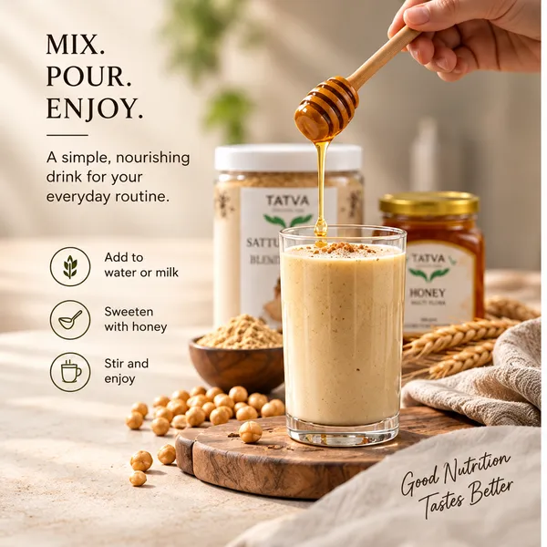 Tatva_Sattu_&_Honey_–_Natural_Wholesome_Energy_Blend