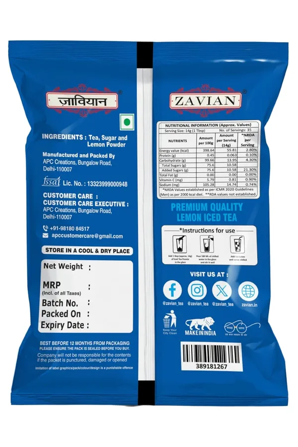 Zavian_Premium_Ginger_Tea_Premix_And_Lemon_Iced_Tea_combo_Of_2