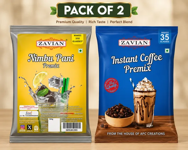 Zavian_Instant_Coffee_And_Nimbu_Pani_premix_combo_pack_Provides_Instant_refreshment