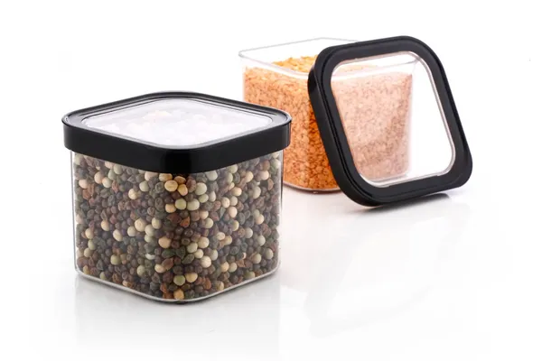 Modular_Food_Storage_Container_Set_With_Transparent_Body_And_Black_Lids_(Quba_Model_)