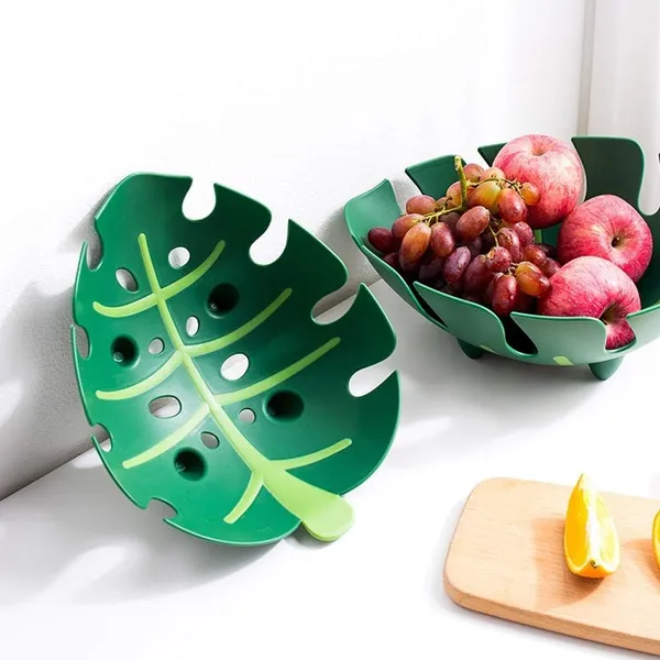 Tropical_Leaf_Fruit_Basket_-_Green