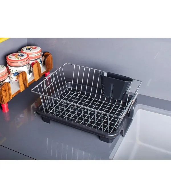 Stainless_Steel_Dish_Drying_Rack_With_Drip_Tray_And_Cutlery_Holder