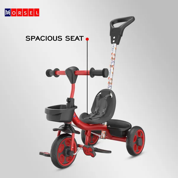 Morsel_Kids_Tricycle_With_Parent_Push_Handle_-_Red_&_Black_(2-5_Years)