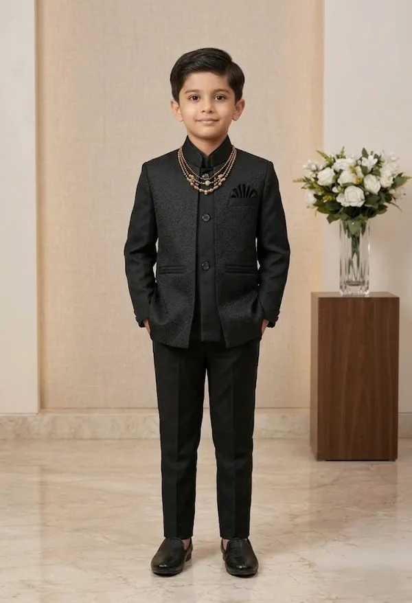 Black_Indo_Western_Set_For_Boys_With_Beaded_Necklace