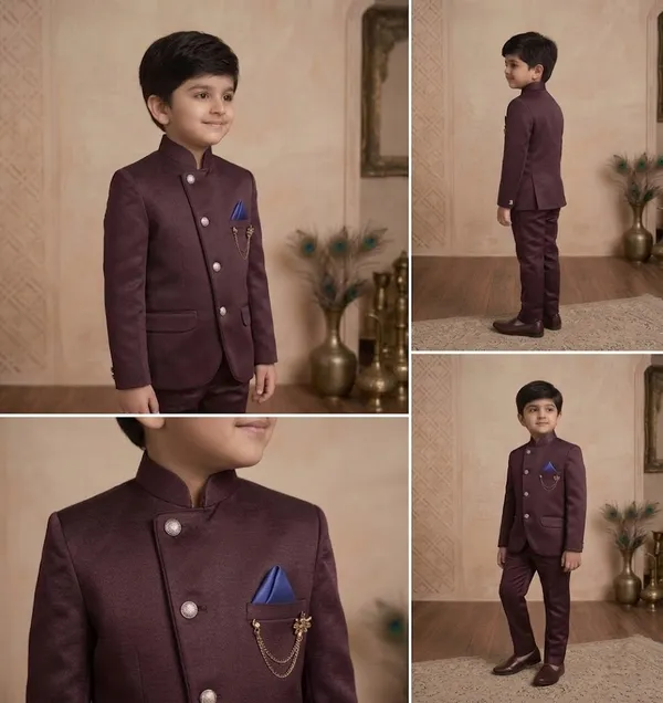 Maroon_Jodhpuri_Suit_Set_For_Boys