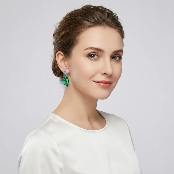 Green_Traditional_Classic_Stylish_Stone_Dropping_Stud_Earrings_For_Women