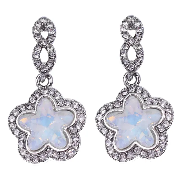 White_Traditional_Classic_Stylish_White_Stone_Earrings_For_Women