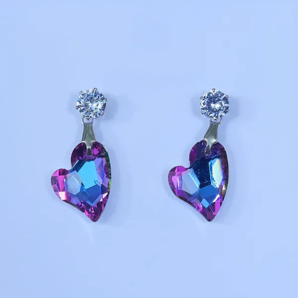 Blue_Traditional_Classic_Stylish_Stone_Dropping_Stud_Earrings_For_Women