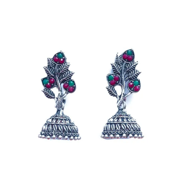 Multicolor_Traditional_Classic_Stylish_Jhumka_Stud_Earrings_For_Women