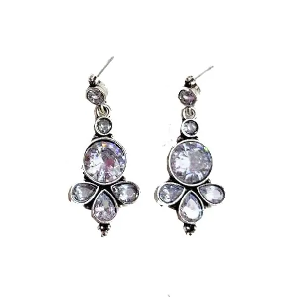 Clear_Traditional_Classic_Stylish_Oxidized_Kundan_Pearl_Dropping_Stud_Earrings_For_Women