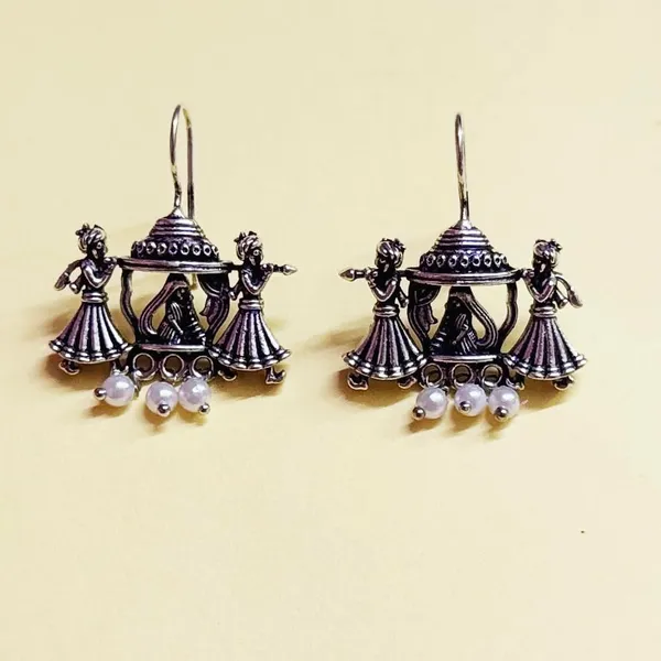 Multicolor_Traditional_Classic_Stylish_Oxidized_Kundan_Stud_Earrings_For_Women_Pack_Of_4