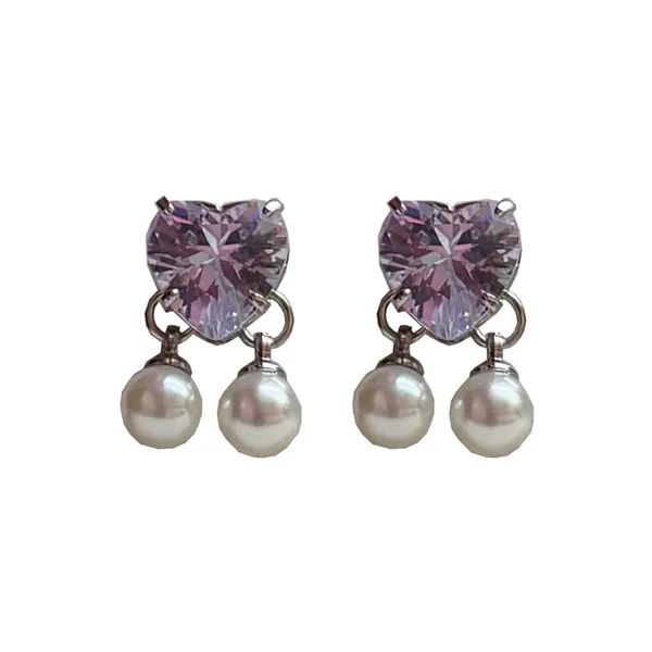 Pink_And_White_Traditional_Classic_Stylish_Oxidized_Kundan_Pearl_Dropping_Stud_Earrings_For_Women
