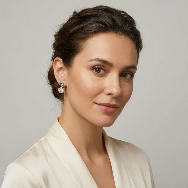 Gold_And_Clear_Traditional_Classic_Stylish_Stone_Stud_Earrings_For_Women