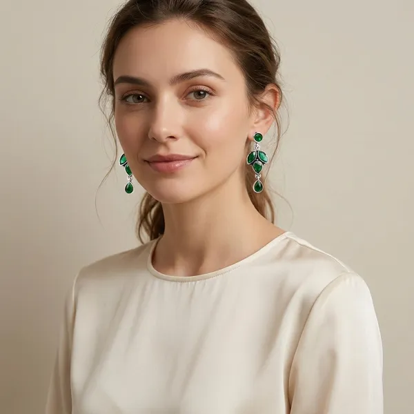 Green_And_Silver_Traditional_Classic_Stylish_Oxidized_Kundan_Stud_Earrings_For_Women