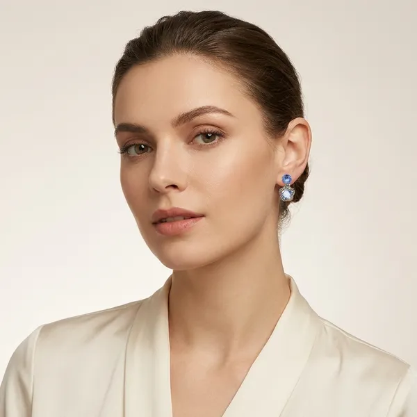 Gold_And_Clear_Traditional_Classic_Stylish_Stone_Stud_Earrings_For_Women