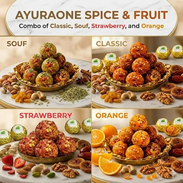 Ayuraone_Spice_&_Fruit_-_(_Classic_+__Souf_+__Strawberry_+__Orange)_-_All_with_Real_Fruit_Essences