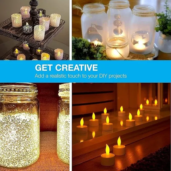 White_Plastic_Tea_Light_Candles_(Pack_Of_6)