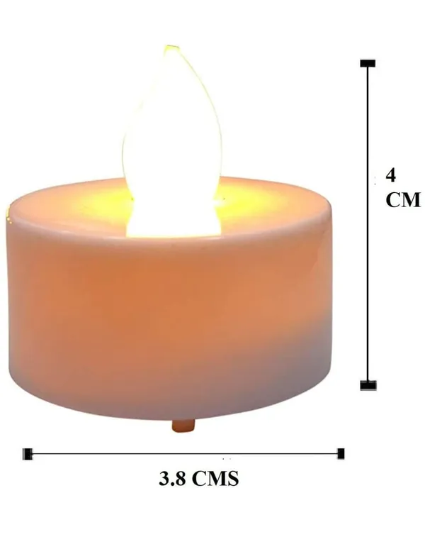 White_Plastic_Tea_Light_Candles_(Pack_Of_6)