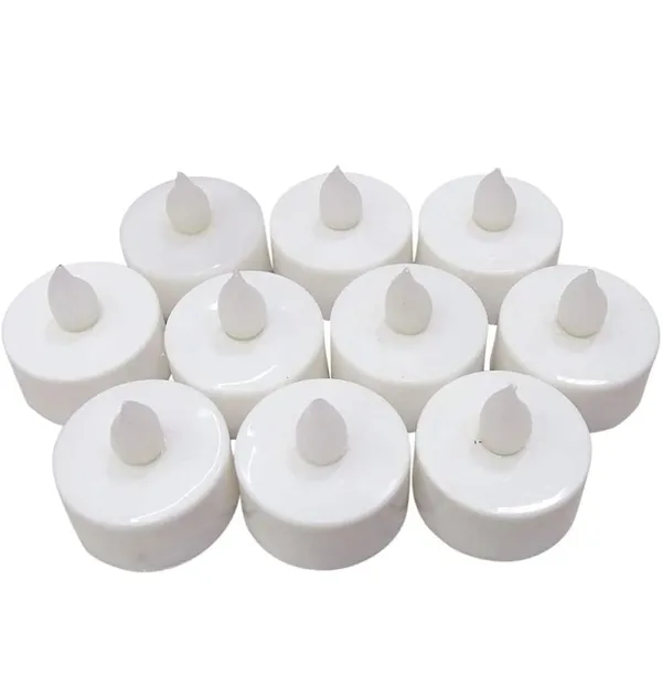 White_Plastic_Tea_Light_Candles_(Pack_Of_6)