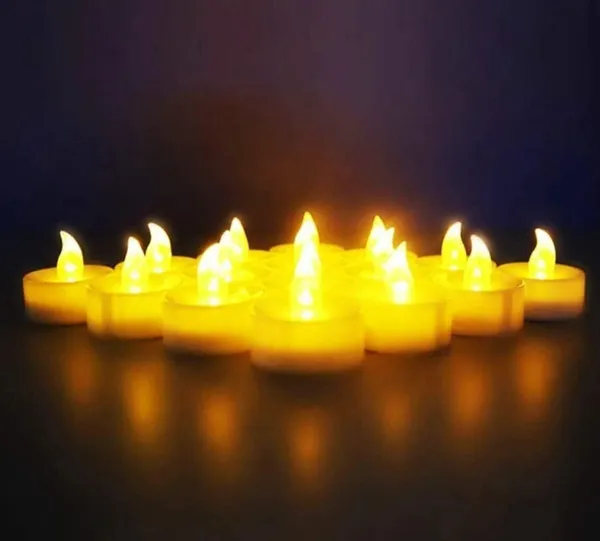 White_Plastic_Tea_Light_Candles_(Pack_Of_6)