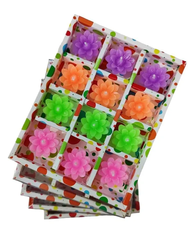 Multicolor_Something_Lotus_Flower_Shape_Floating_Candle