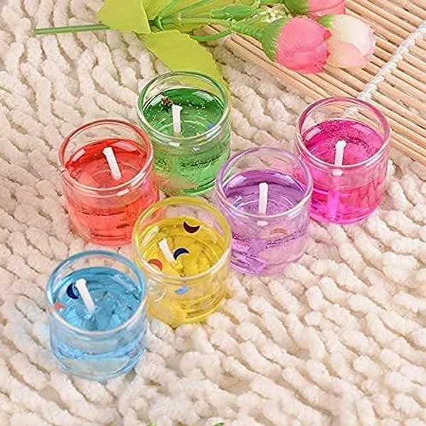 Multicolor_Plastic_Jelly_Gel_Candles_(Pack_Of_6)