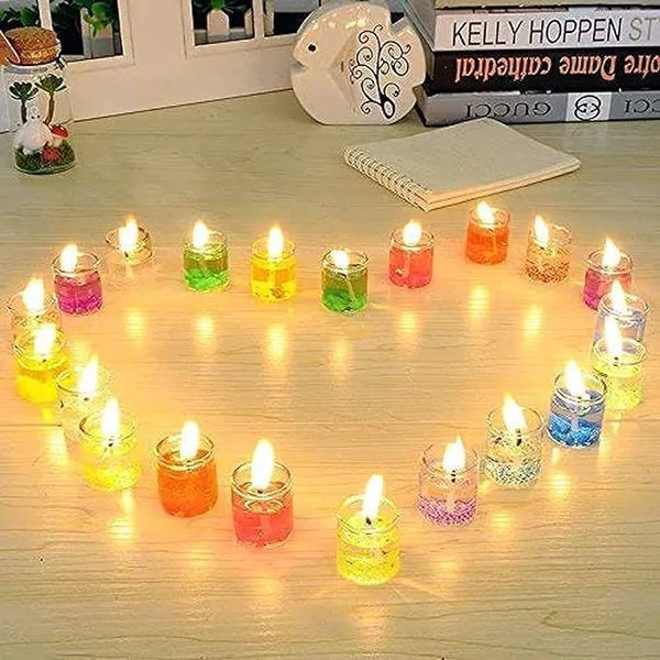 Multicolor_Plastic_Jelly_Gel_Candles_(Pack_Of_6)