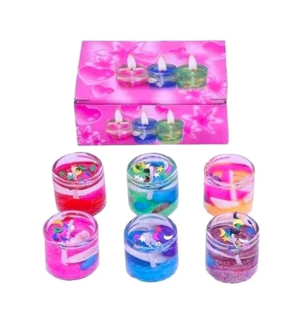 Multicolor_Plastic_Jelly_Gel_Candles_(Pack_Of_6)