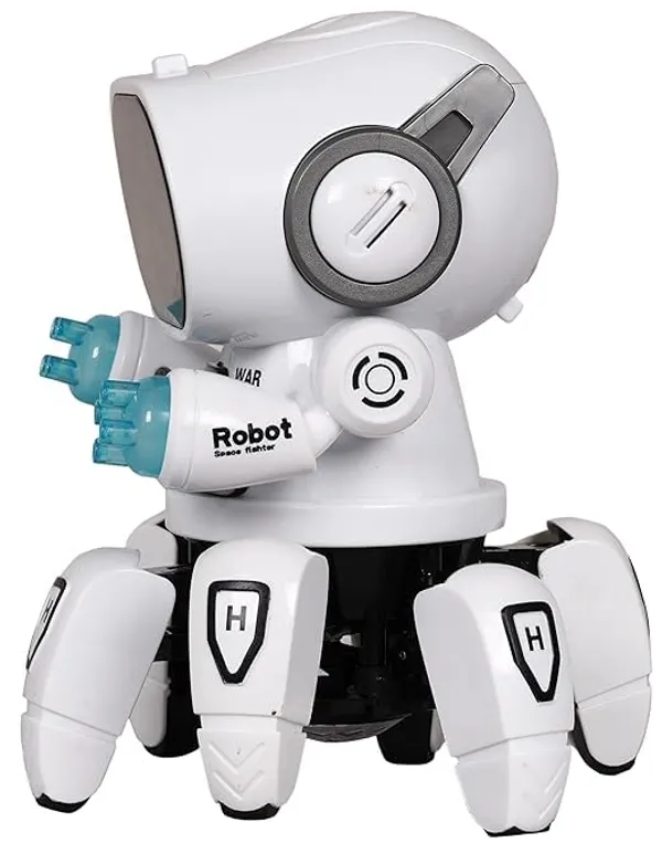 White_Plastic_Bot_Robot