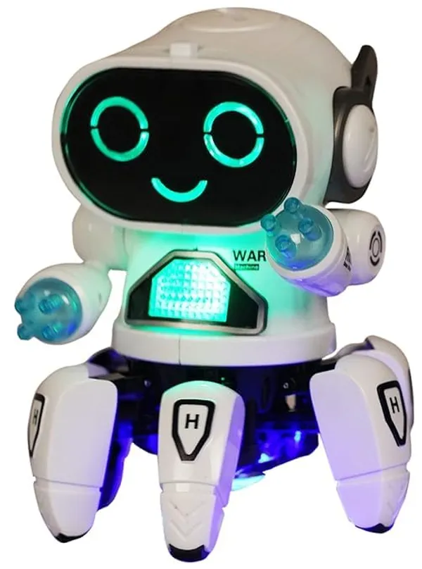 White_Plastic_Bot_Robot